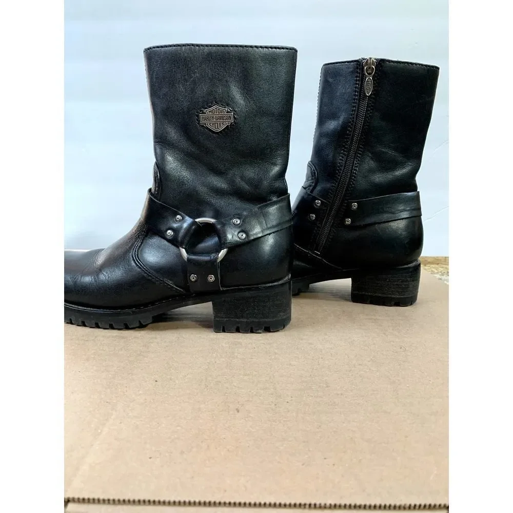 Harley DavisonWomen's HOWELL waterproof motorcycle riding boots size 6.5
